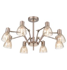 Люстра потолочная Velante 246-403-08 золотистый 8*40Вт