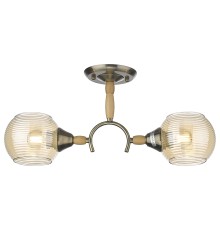 Люстра потолочная Velante 214-507-02 бронза 2*40Вт