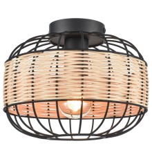 563-717-01 VELANTE Деревянный стиль светильник потолочный, E27, 40W