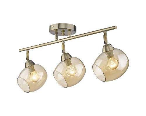 Люстра потолочная Velante 237-507-03 E14 3*40 Вт бронза