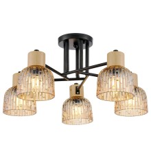 213-027-05 VELANTE Современный стиль светильник потолочный, E14, 5x40W