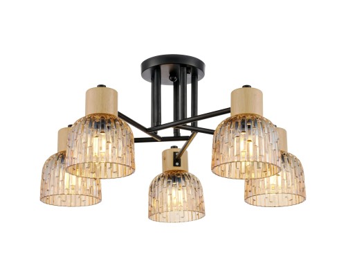 213-027-05 VELANTE Современный стиль светильник потолочный, E14, 5x40W