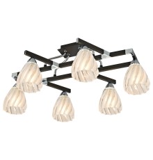 284-107-06 VELANTE Современный стиль светильник потолочный, E14, 6x40W