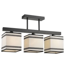 Потолочная люстра Velante 283-027-03 E27 60 Вт черный, хром, белый