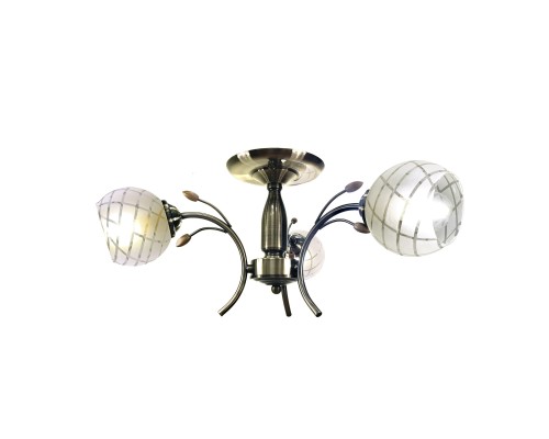760-507-03 VELANTE Классический стиль светильник потолочный, E14, 3x40W