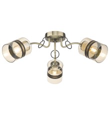 Люстра потолочная Velante 217-507-03 бронза 3*40Вт