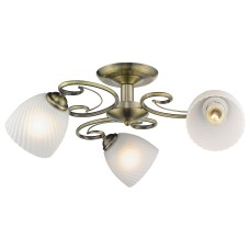 726-507-03 VELANTE Классический стиль светильник потолочный, E27, 3x60W