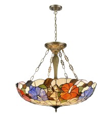816-807-06 VELANTE Стиль Tiffany светильник потолочный, E27, 6x60W