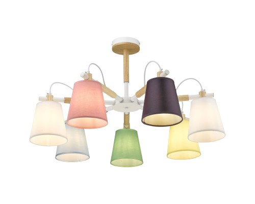 226-003-07 VELANTE Современный стиль светильник потолочный, E27, 7x40W