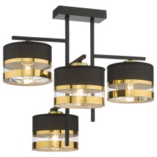 294-307-04 VELANTE Современный стиль светильник потолочный, E27, 4x40W