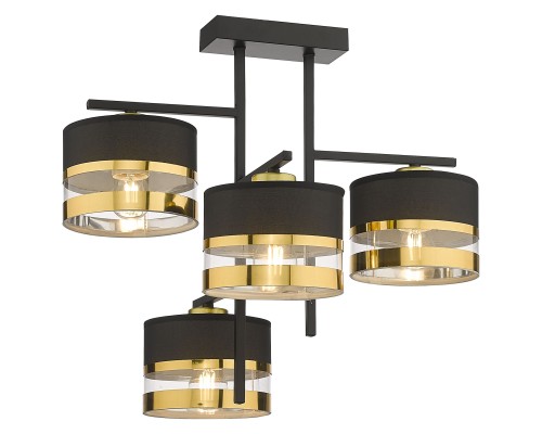 294-307-04 VELANTE Современный стиль светильник потолочный, E27, 4x40W