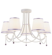 Потолочная люстра Velante 314-007-05 E14 40 Вт белый, фиолетовый