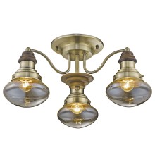 Потолочная люстра Velante 306-507-03 бронза, дуб