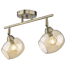 Люстра потолочная Velante 237-507-02 бронза 2*40Вт