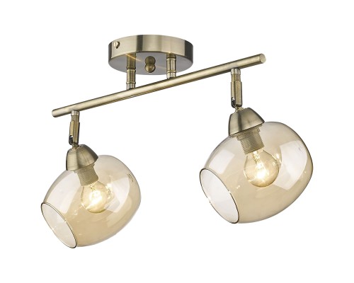 Люстра потолочная Velante 237-507-02 бронза 2*40Вт