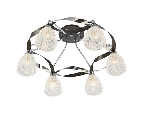 276-107-06 VELANTE Современный стиль светильник потолочный, E14, 6x40W