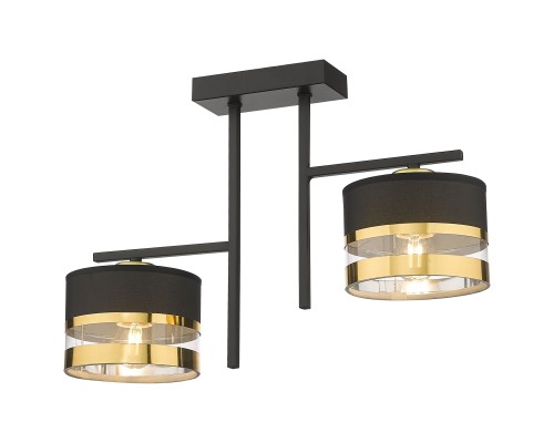 294-307-02 VELANTE Современный стиль светильник потолочный, E27, 2x40W