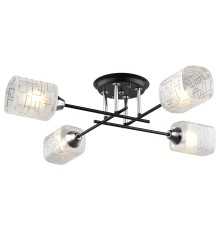 Потолочная люстра Velante 703-127-04 коричневый, хром, белый