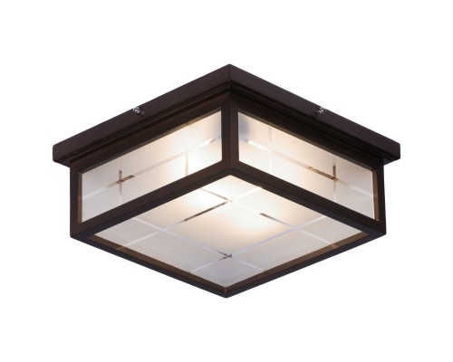 548-727-02 VELANTE Деревянный стиль светильник потолочный, E27, 2x40W