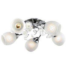 Потолочная люстра Velante 705-107-05 хром, белый