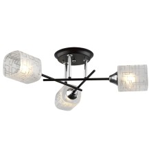 Потолочная люстра Velante 703-127-03 коричневый, хром, белый