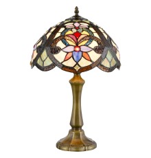 Настольная лампа Тиффани Velante 826-804-01 бронза E27 1*60Вт