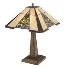 845-804-02 VELANTE Ð¡ÑÐ¸Ð»Ñ Tiffany ÑÐ²ÐµÑÐ¸Ð»ÑÐ½Ð¸Ðº Ð½Ð°ÑÑÐ¾Ð»ÑÐ½ÑÐ¹, E27, 2x60W