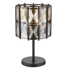 Настольная лампа Wertmark WE148.04.024 Karlin E14 40 Вт черный, янтарный