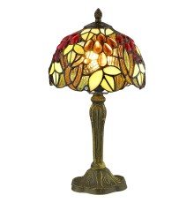 Настольная лампа Тиффани Velante 881-804-01 бронза E27 1*60Вт