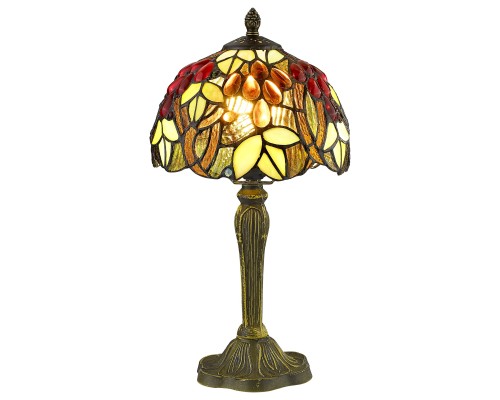 Настольная лампа Тиффани Velante 881-804-01 бронза E27 1*60Вт