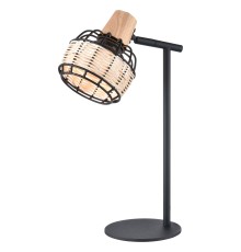 563-714-01 VELANTE Деревянный стиль светильник настольный, E14, 40W