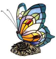 Настольная лампа Тиффани Velante 805-844-01 бронза E14 1*25Вт