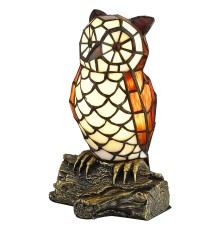 Настольная лампа Тиффани Velante 808-804-01 бронза E14 1*25Вт