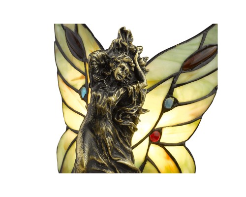 806-804-01 VELANTE Стиль Tiffany светильник настольный, E14, 25W