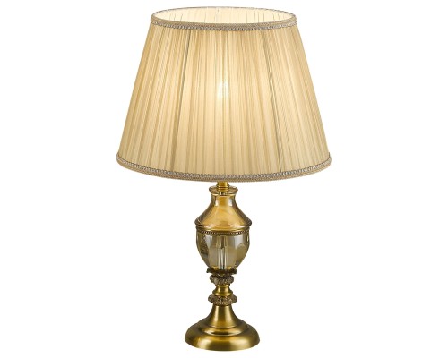 Настольная лампа Wertmark WE707.01.504 Tessa прозрачный, бронза E27 60 Вт