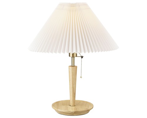 531-714-01 VELANTE Деревянный стиль светильник настольный, E27, 40W