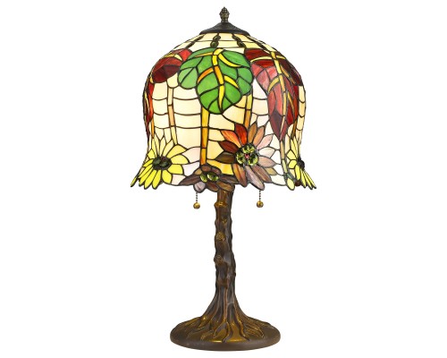 882-804-02 VELANTE Ð¡ÑÐ¸Ð»Ñ Tiffany ÑÐ²ÐµÑÐ¸Ð»ÑÐ½Ð¸Ðº Ð½Ð°ÑÑÐ¾Ð»ÑÐ½ÑÐ¹, E27, 2x60W