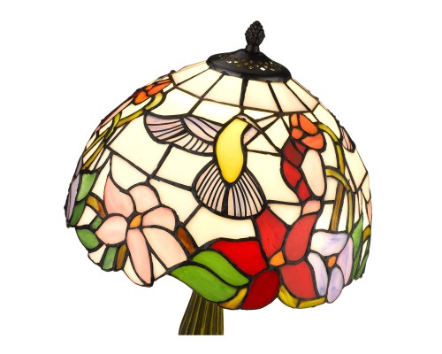 Настольная лампа Тиффани Velante 887-804-01 бронза E27 1*60Вт