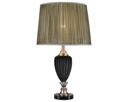 Настольная лампа Wertmark WE705.01.304 Ticiana E27 60 Вт золото, черный, коричневый