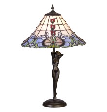 841-804-01 VELANTE Ð¡ÑÐ¸Ð»Ñ Tiffany ÑÐ²ÐµÑÐ¸Ð»ÑÐ½Ð¸Ðº Ð½Ð°ÑÑÐ¾Ð»ÑÐ½ÑÐ¹, E27, 60W