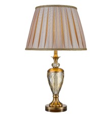 Настольная лампа Wertmark WE704.01.504 Teodora E27 60 Вт бронза, золотистый