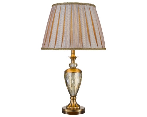 Настольная лампа Wertmark WE704.01.504 Teodora E27 60 Вт бронза, золотистый