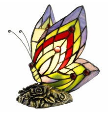 Настольная лампа Тиффани Velante 805-804-01 бронза E14 1*25Вт