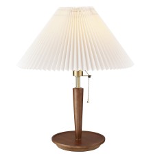 531-704-01 VELANTE Деревянный стиль светильник настольный, E27, 40W