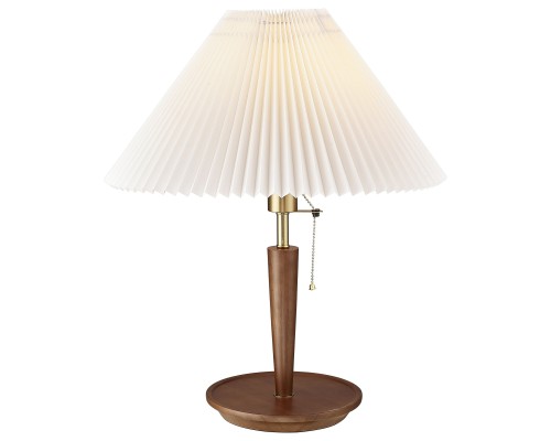 531-704-01 VELANTE Деревянный стиль светильник настольный, E27, 40W