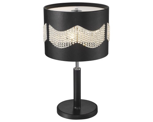 Настольная лампа Wertmark WE394.03.024 Adriana E27 40 Вт черный, хром