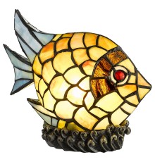 Настольная лампа Tiffany Velante 807-804-01 E14 1*25 Вт бронза