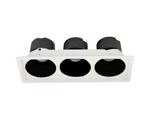 WTD.O21.060.30.30 WERTMARK TECHNICAL DORSUM светильник точечный встраиваемый, LED, 3x10W, 3000K