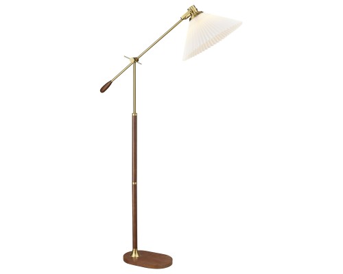 532-705-01 VELANTE Деревянный стиль светильник напольный, E27, 40W