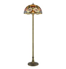 Торшер в стиле Tiffany Velante 818-805-03 бронза E27 3*60Вт